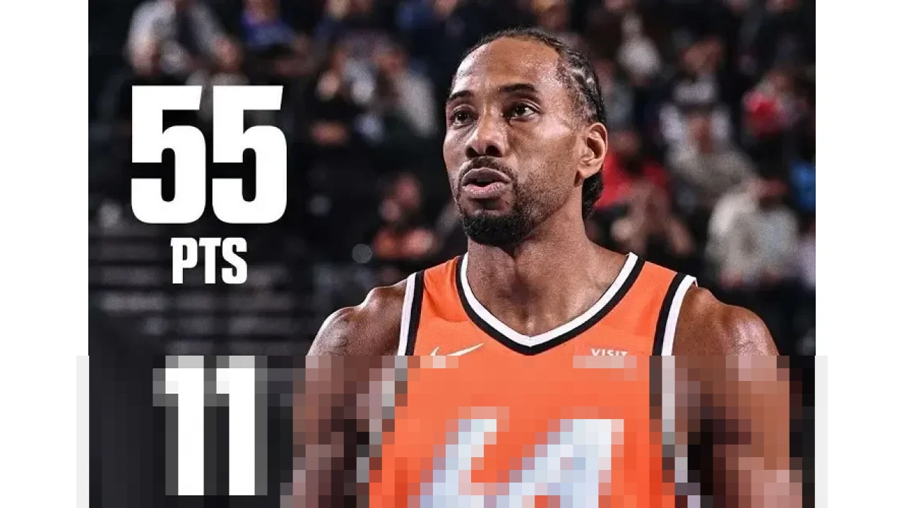 Kawhi Leonard Cetak Rekor Poin, Los Angeles Clippers Kalahkan Detroit Pistons 112-99