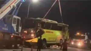 Kecelakaan Maut Bus Cahaya Trans di Tol Krapyak Semarang, 16 Penumpang Tewas