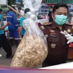 Kejari Kabupaten Bogor Musnahkan 5 Kg ‘Keripik Pisang Narkoba’ yang Disemprot Zat Adiktif