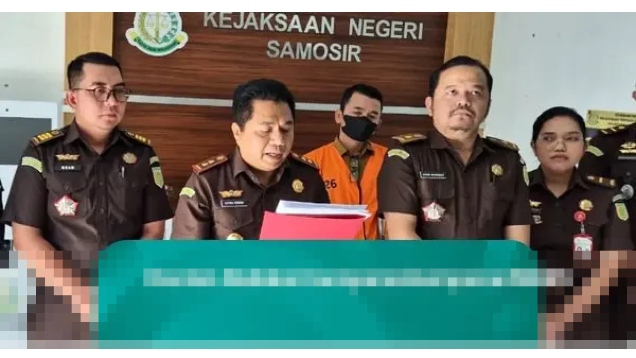 Kejari Samosir Tetapkan Kepala Dinas Sosial Fitri Agus Karokaro Tersangka Korupsi Dana Bencana Rp 516 Juta