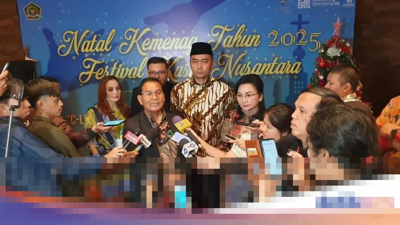 Kemenag Gelar Natal Bersama Kristen-Katolik Perdana di TMII, Perkuat Solidaritas Bangsa