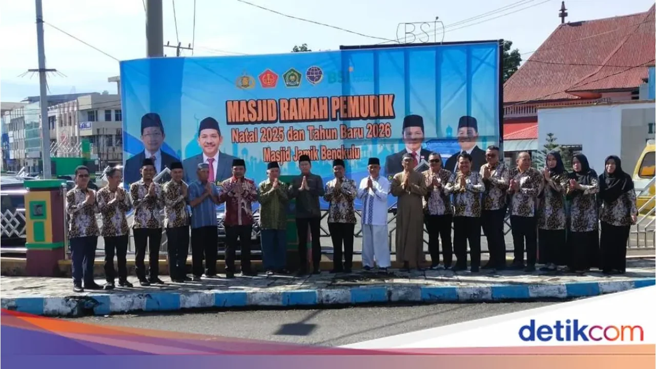Kemenag Luncurkan Masjid Ramah Pemudik, Menag: Masjid adalah Rumah Bagi Siapa Pun