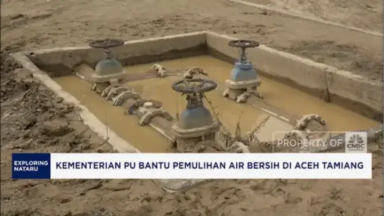 Kementerian PUPR Percepat Pemulihan Pasokan Air Bersih Aceh Tamiang Pasca-Banjir dengan 48 Sumur Bor