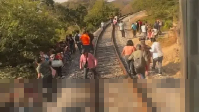 Kereta Antar Samudra Tergelincir di Oaxaca, 13 Orang Tewas dan Puluhan Luka-luka