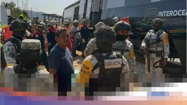 Kereta Api Meksiko Anjlok di Oaxaca, 13 Penumpang Tewas dan 98 Luka-luka