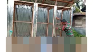 Kodam I/BB Selesaikan Pembangunan Fasilitas MCK Tiga Kamar untuk Pengungsi di Tapanuli Tengah