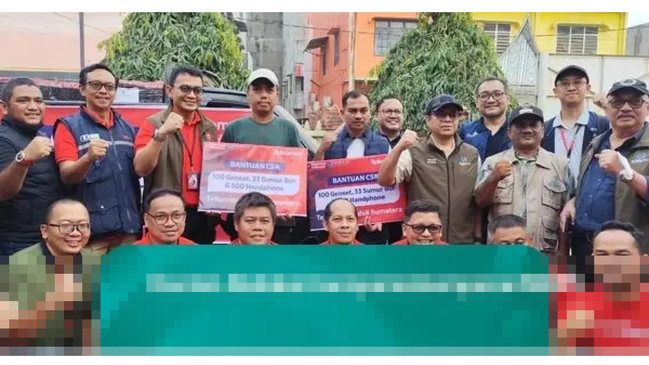 Komdigi dan Telkom Pastikan Jaringan Aceh Tamiang Pulih 90 Persen, Salurkan Ratusan Genset