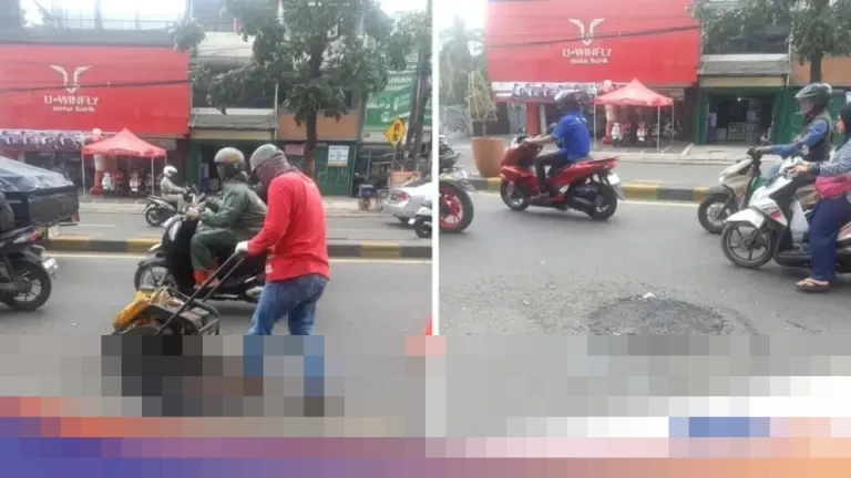 Kompol Bambang: “Alhamdulillah Barusan Ditambal,” Respons Cepat Atasi Jalan Berlubang di Tangsel Kompol Bambang: “Alhamdulillah Barusan Ditambal,” Respons Cepat Atasi Jalan Berlubang di Tangsel
