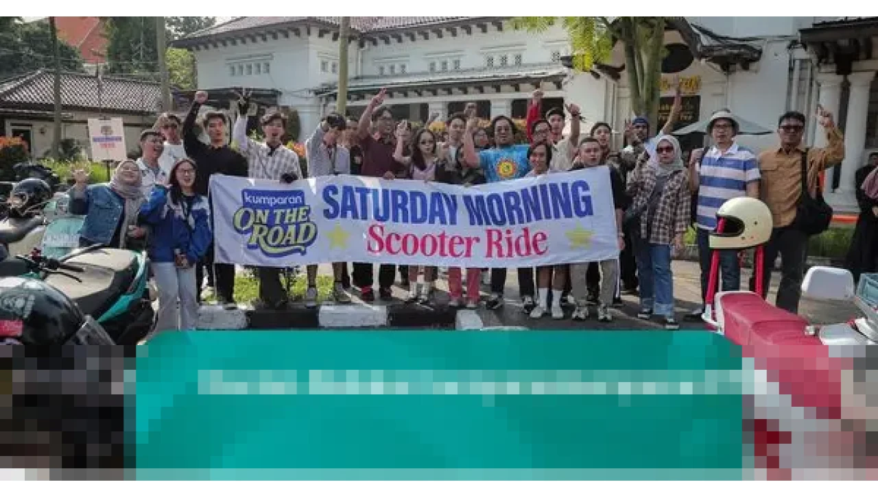 Komunitas Motor Listrik Ramaikan Sunmori kumparan On The Road, Usung Semangat Elektrifikasi di Akhir Tahun