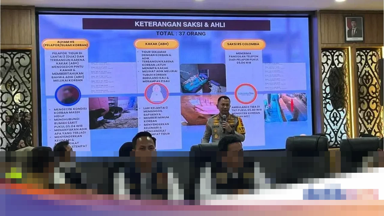 Labfor Pastikan DNA Ayah Tak Ditemukan di TKP Pembunuhan Ibu oleh Siswi SD di Medan