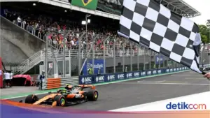 Lando Norris Dominasi Sprint Race F1 GP Brasil 2025, Kimi Antonelli dan George Russell Lengkapi Podium