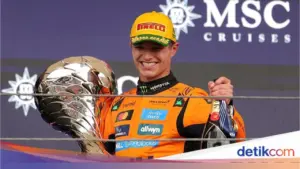 Lando Norris Rajai GP Brasil 2025, Kokoh di Puncak Klasemen dan Dekati Gelar Juara Dunia
