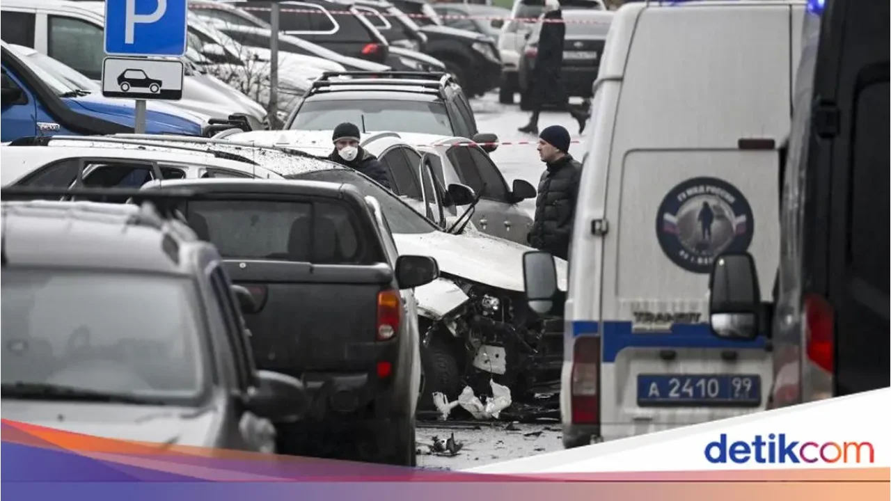 Ledakan Bom Guncang Moskow Selatan, Jenderal Senior Rusia Tewas Diduga Target Pembunuhan