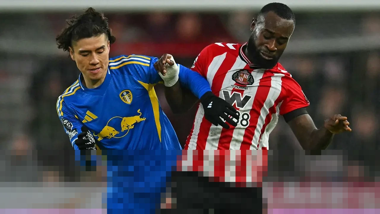 Leeds United Tahan Imbang Sunderland 1-1, Calvert-Lewin Cetak Rekor Enam Gol Beruntun