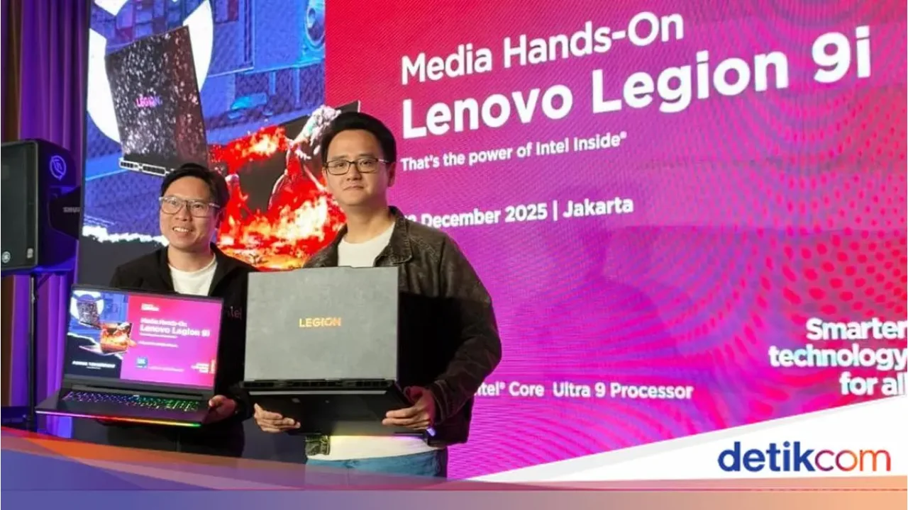 Lenovo Resmi Hadirkan Legion 9i di Indonesia, Laptop Gaming Premium Harga Nyaris Rp 100 Juta