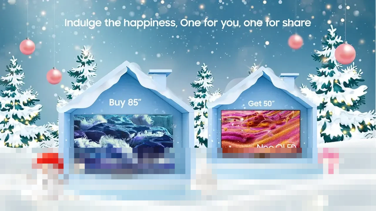Liburan Akhir Tahun di Rumah Makin Seru: Samsung TV Tawarkan Pengalaman Sinematik hingga Gaming Imersif