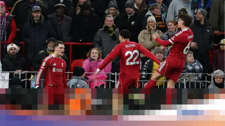 Liverpool Amankan Tiga Poin di Anfield, Geser Chelsea ke Peringkat Empat Liga Inggris