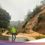 Longsor Tebing di Tapanuli Utara Putuskan Akses Jalan Tarutung Menuju Tapanuli Tengah