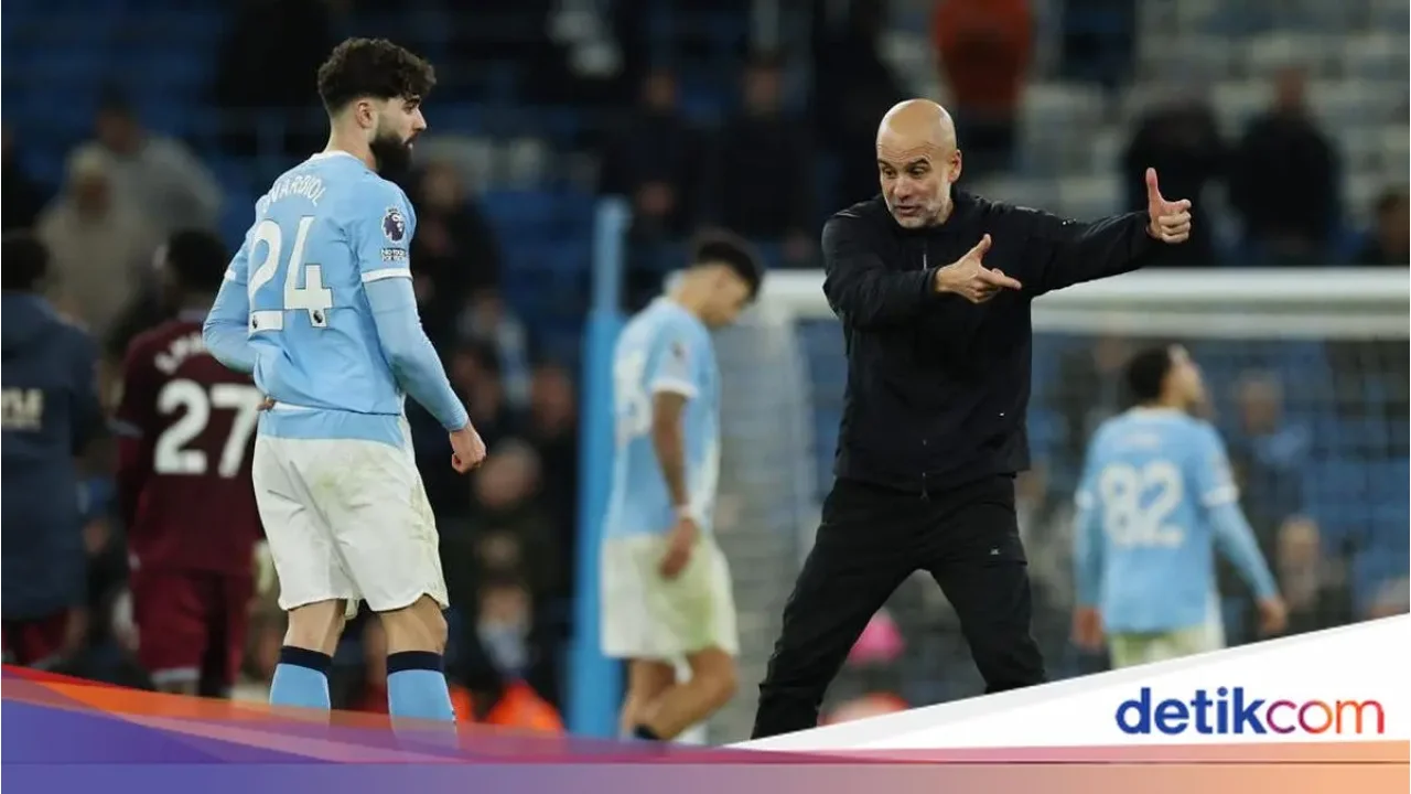 Man City Puncaki Klasemen Usai Gebuk West Ham, Guardiola Tetap Soroti Kekurangan Tim