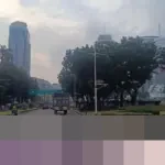 Massa Buruh Bubar, Lalu Lintas Medan Merdeka Selatan Kembali Normal Setelah Demo UMP