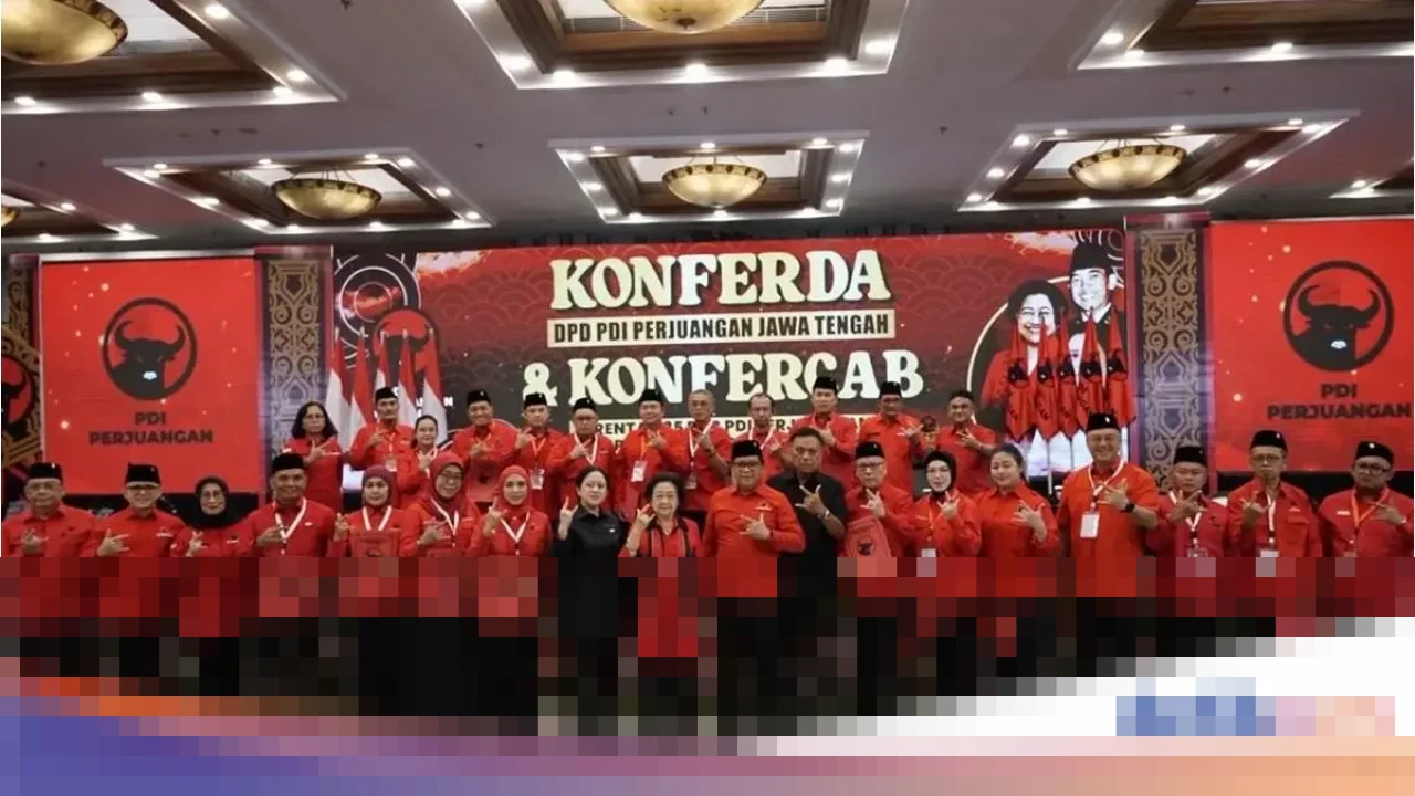 Megawati: “Komposisi Kepengurusan DPD PDIP Jateng Representasi Wilayah dan Senior-Yunior”