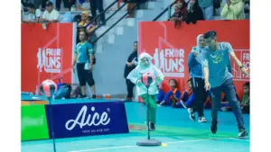 Melawan Ancaman Sedenter: Aice dan Djarum Foundation Gelar SenengMinton 2025, Dorong Anak Aktif Berolahraga