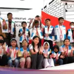 Melihat Senyum Bahagia Anak-anak Pejuang Kanker: Pengalaman Unik Bermain dan Belajar di Alfamart