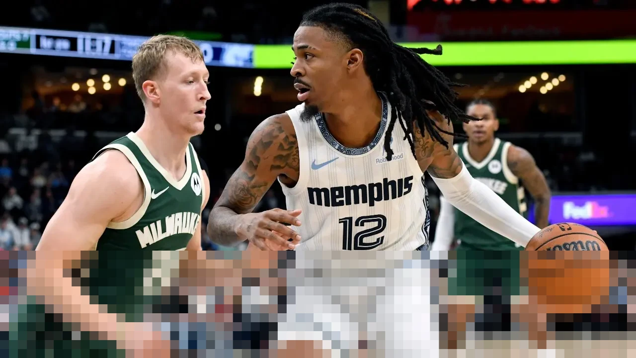 Memphis Grizzlies Tundukkan Milwaukee Bucks 125-104, Ja Morant Gemilang di Laga Kembali