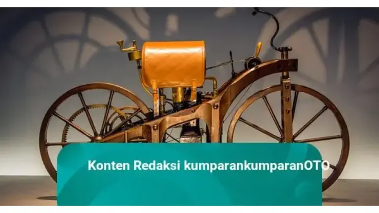 Mengenal Daimler Reitwagen: Motor Pertama di Dunia dengan Rangka Kayu dari Tahun 1885