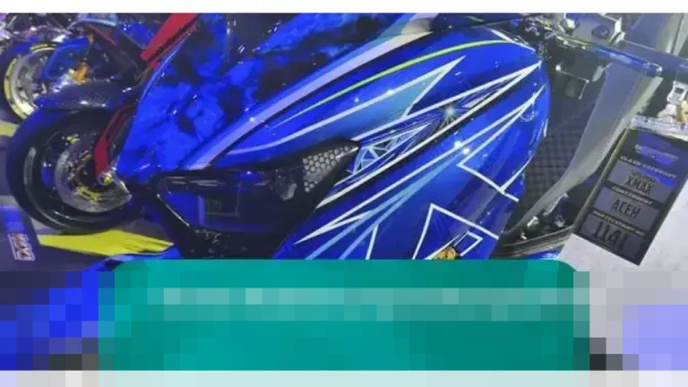 Mengintip Yamaha XMAX Berlapis Emas 18 Karat: Modifikasi Sultan yang Habiskan Dana Nyaris Rp 1 Miliar