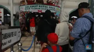 Menhub, Dirut KAI, dan Kapolri Lepas Ratusan Peserta Motis Nataru 2025/2026 dari Stasiun Pasar Senen