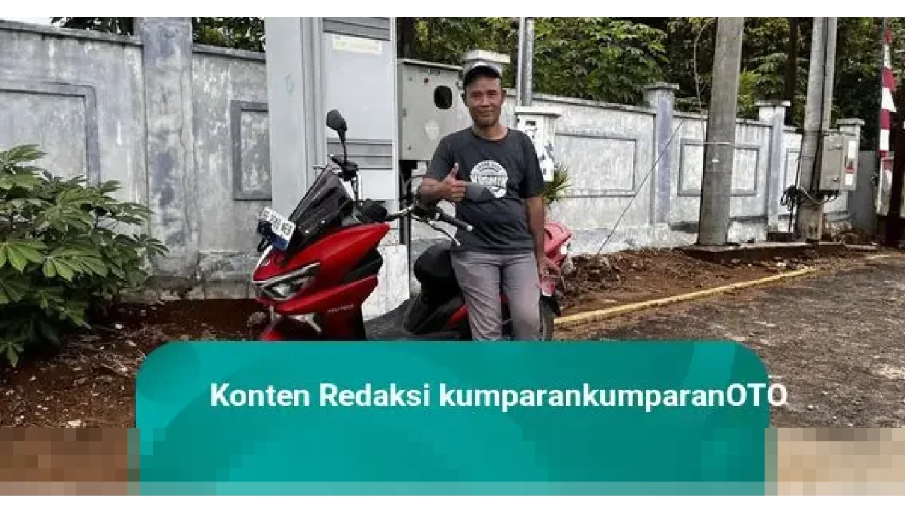 Menjelajah Lintas Provinsi dengan Motor Listrik: Kisah Ruspan Taklukkan Rute Lampung-Jakarta