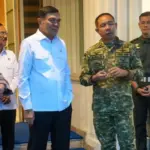 Menko Polkam Jenderal Djamari Pimpin Rakor Bencana Sumatera Bersama Panglima TNI-Kapolri-BIN