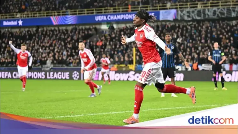 Meriam London Pesta Gol di Jan Breydelstadion: Arsenal Hantam Club Brugge 3-0, Lolos 16 Besar Liga Champions