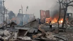 Militer Myanmar Intensifkan Serangan Udara, Puluhan Sipil Tewas dan Mengungsi di Sepanjang Irrawaddy