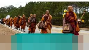 Misi Perdamaian: Puluhan Biksu Buddha Berjalan Kaki Berbulan-bulan Melintasi Amerika Serikat