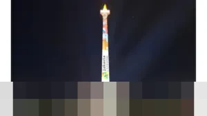 Monas Tetap Ramai Rayakan Malam Tahun Baru 2026, Air Mancur Menari dan Video Mapping Jadi Pengganti Kembang Api