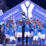 Napoli Kawinkan Scudetto dan Supercoppa, De Laurentiis Sanjung Antonio Conte dan David Neres