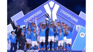Napoli Kawinkan Scudetto dan Supercoppa, De Laurentiis Sanjung Antonio Conte dan David Neres