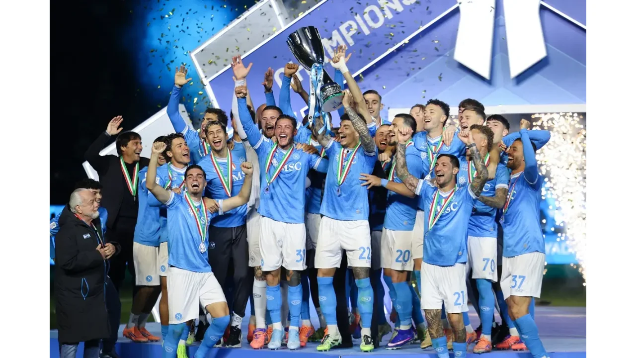 Napoli Raih Supercoppa Italiana, Politano: Kami Ikuti Conte Sampai Mati