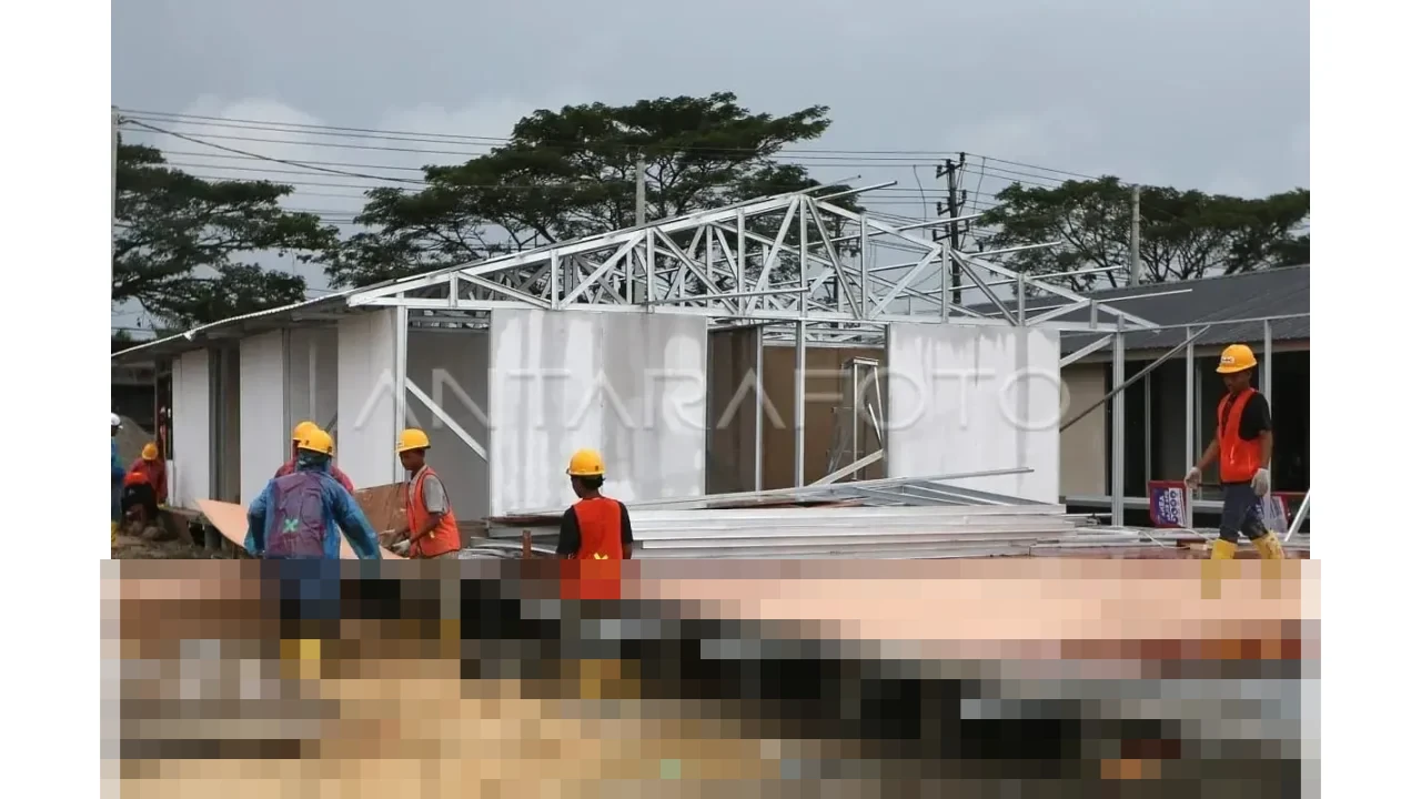 Nindya Karya Pastikan 204 Huntara Korban Banjir Aceh Tamiang Siap Dihuni 1 Januari 2026, Diresmikan Presiden