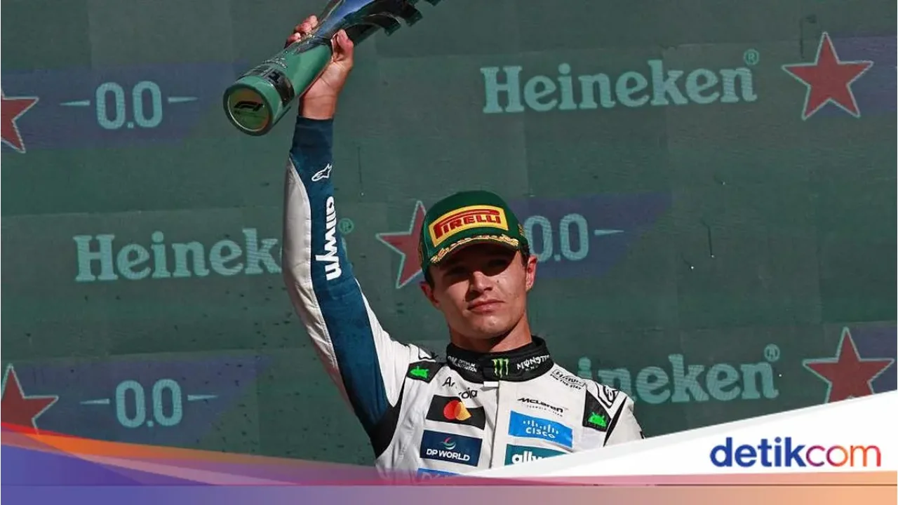 Norris: “Balapan yang Hebat,” Puncaki Klasemen F1 2025 Usai Dominasi GP Meksiko