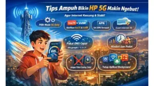 Optimalisasi Pengaturan Ponsel: Kunci Atasi Jaringan 5G Lemot agar Internet Cepat dan Stabil
