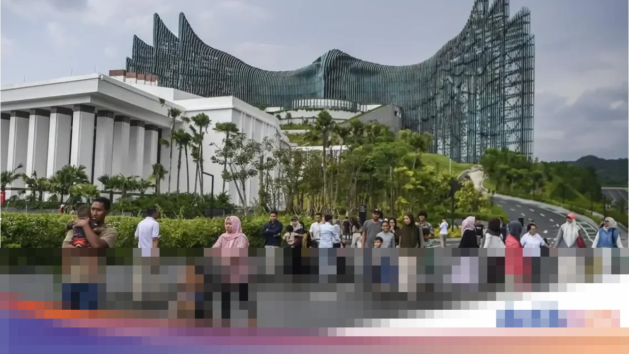 Otorita IKN Catat 37 Ribu Wisatawan Kunjungi Kawasan Inti Pusat Pemerintahan Selama Libur Nataru