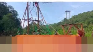 Pangdam Kristomei: “Jembatan Garuda Jawab Kebutuhan Dasar Masyarakat Tanggamus, Progres Capai 45 Persen”