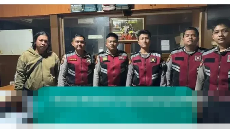 Patroli Ditsamapta Polda Metro Jaya di Kebon Jeruk Berujung Penangkapan Dua Maling Bersenjata Api