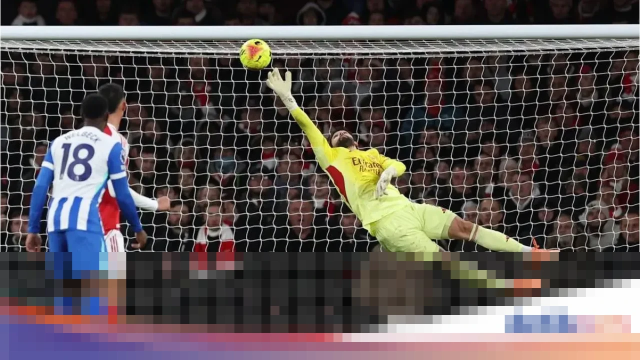 Paul Merson: “Penyelamatan Raya Sangat Penting,” Arsenal Jaga Keunggulan di Puncak Liga Inggris