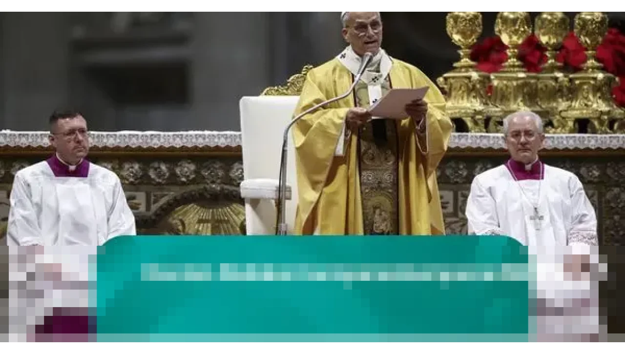 Paus Leo XIV Pimpin Misa Natal Perdana di Basilika Santo Petrus Vatikan, Disaksikan Jutaan Umat