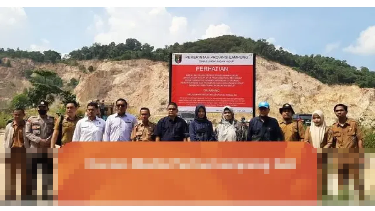 Pemprov Lampung Tertibkan 20 Tambang Ilegal Sepanjang 2025, Tekan Risiko Bencana Hidrometeorologi Pemprov Lampung Tertibkan 20 Tambang Ilegal Sepanjang 2025, Tekan Risiko Bencana Hidrometeorologi