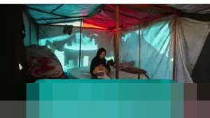 Pengungsi Gaza Terancam Hipotermia, Masih Bertahan di Tenda Darurat Jelang Musim Hujan
